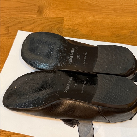 Reike Nen Organza Ribbon Flats. - Picture 3 of 3
